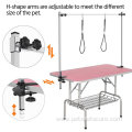 Adjustable Pet Grooming Table Storage Rack